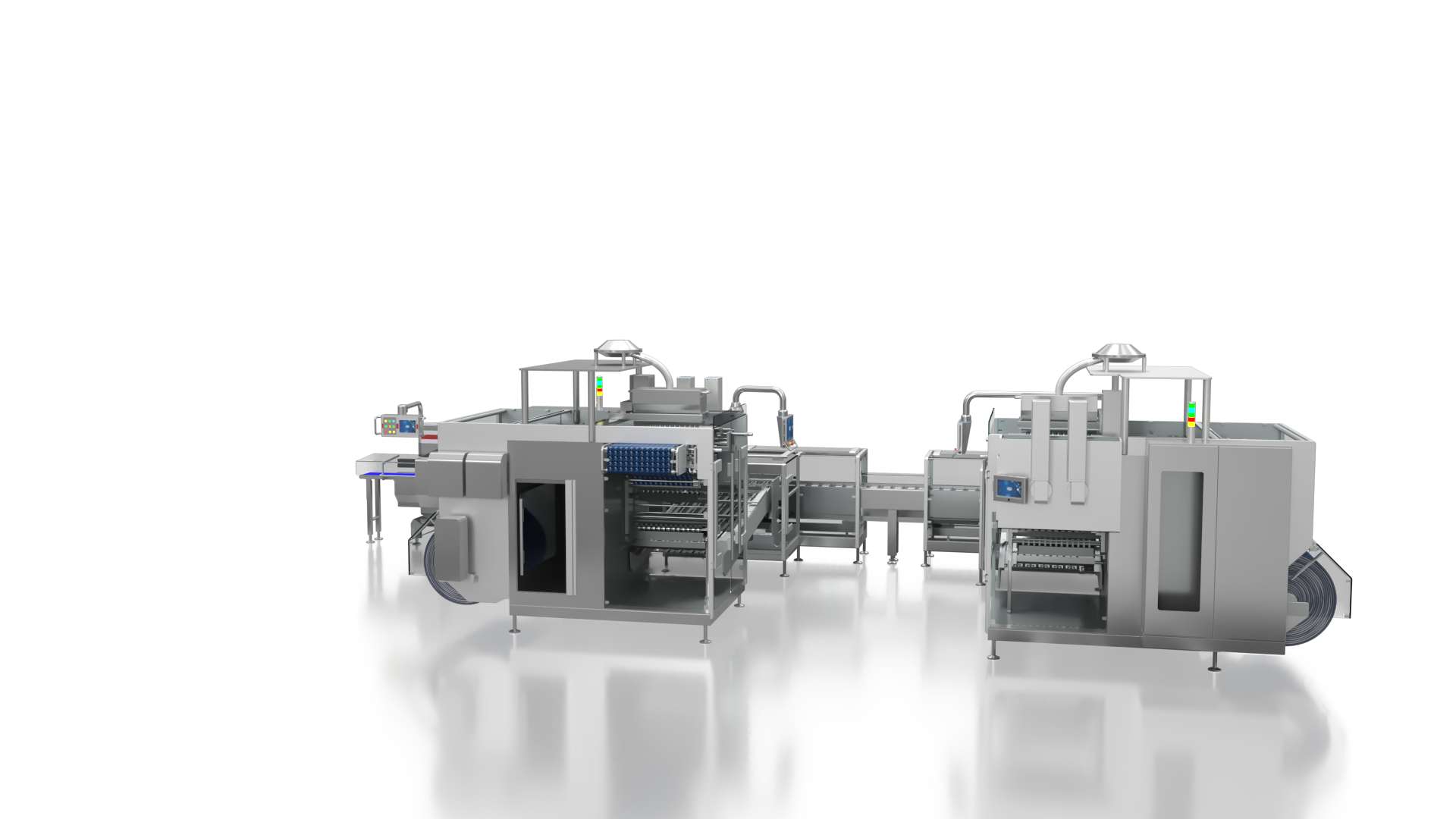 Packaging Lines for Sachets/Stick Packs in Flowpacks. Integrated, Flexible